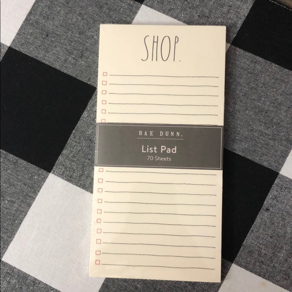 Rae Dunn notepad - Picture 1 of 1